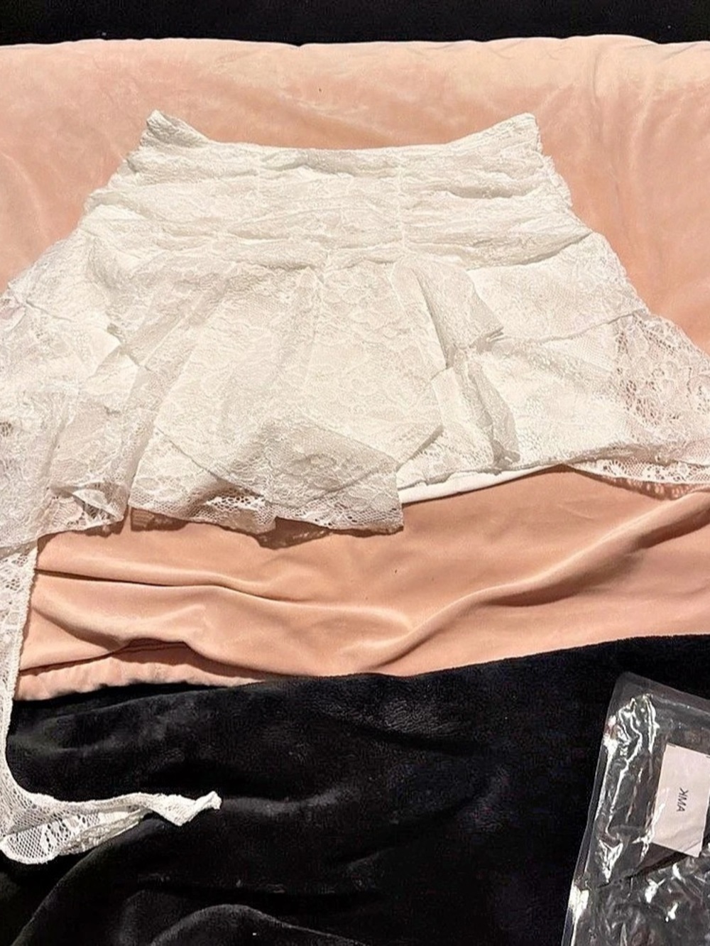 White Lace Skort